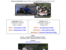 Tablet Screenshot of gixxerkart.com